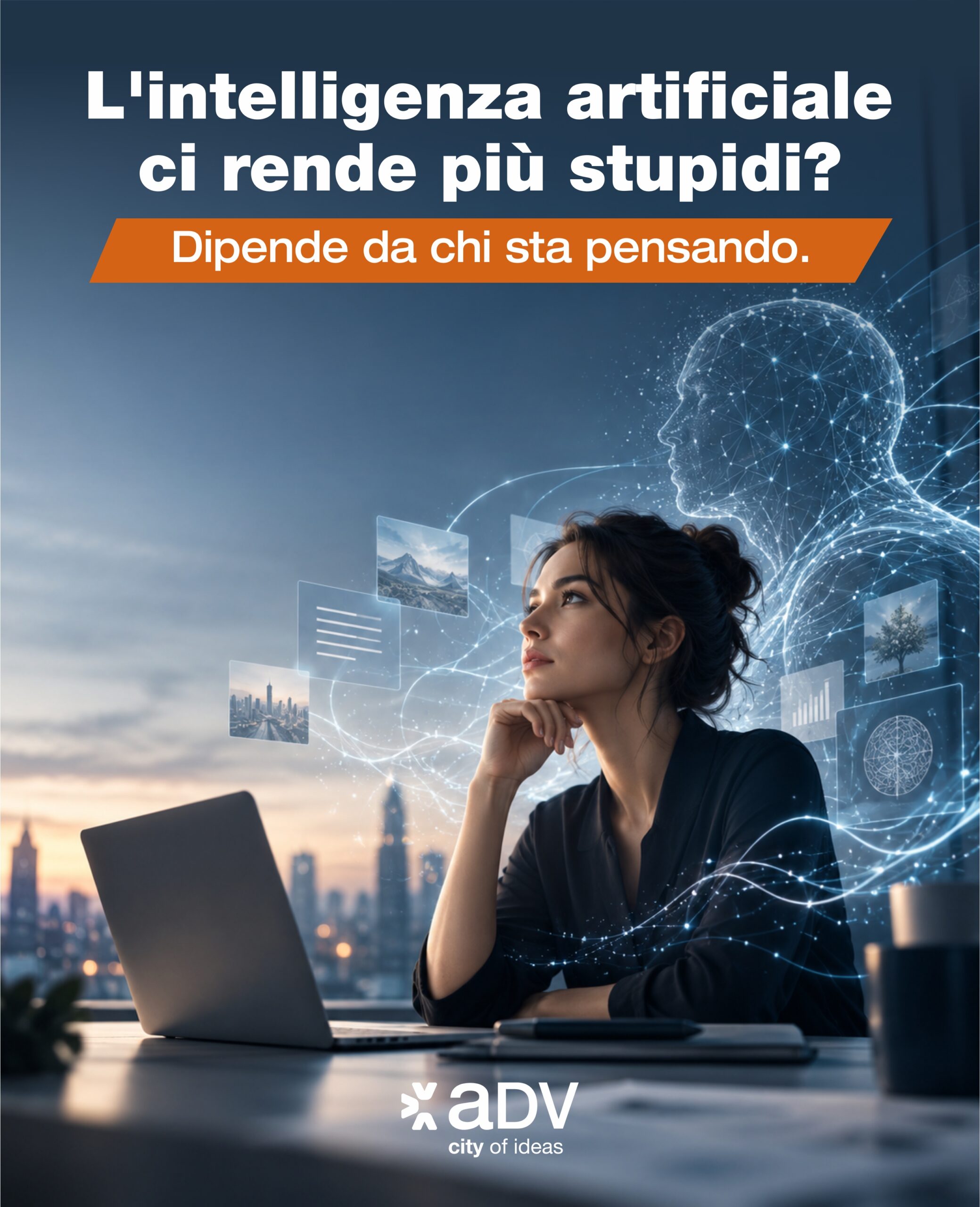 L’intelligenza artificiale ci rende più stupidi? Dipende da chi sta pensando.
